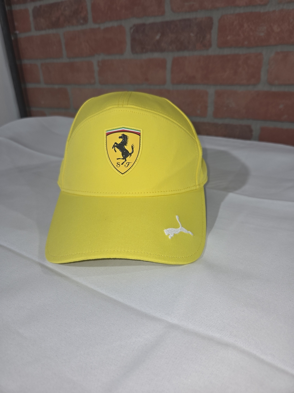🏎️ Puma Ferrari Corso Pilota Yellow Adjustable Cap Hat